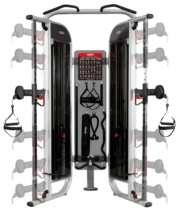 Dual Adjustable Pulley Full